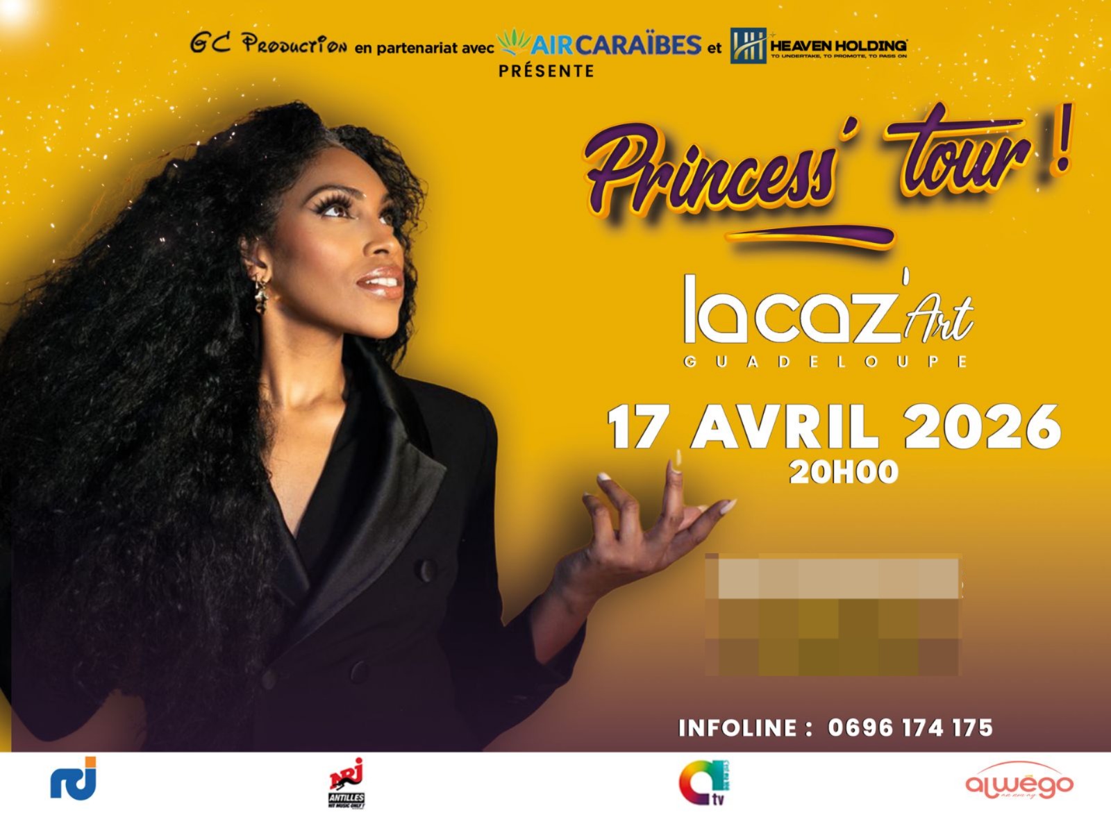 Princess'Lover : Le Princess'Tour s'arrête en Guadeloupe !